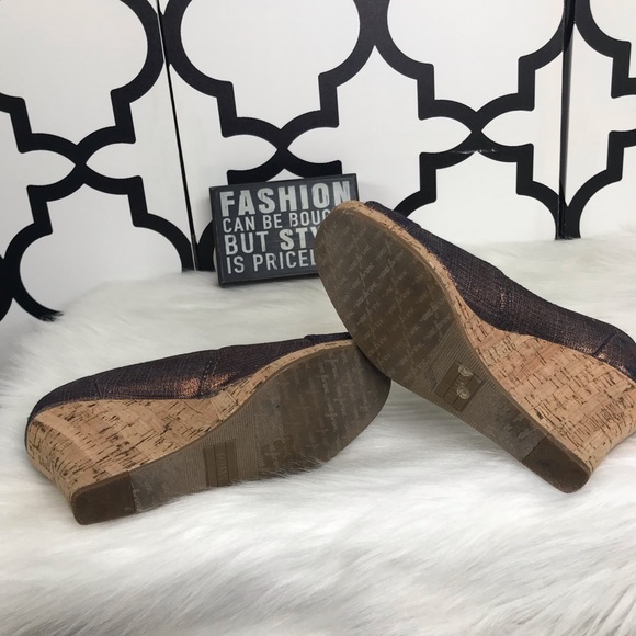 Toms Cork Wedges - Picture 6 of 8